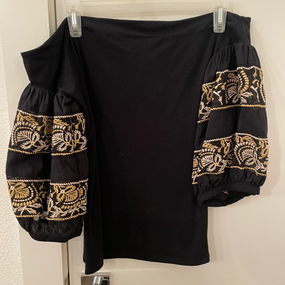 Off the shoulder free people shirt